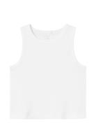 Nkfnakal Sl Crop Top Noos Name It White