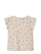 Nkfjytta Ss Short Loose Top Name It Beige