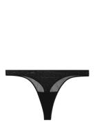 Mesh Thong Understatement Underwear Black