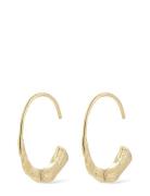 Valkyria Recycled Hoop Earrings Pilgrim Gold