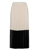 Zilkyiw Colour Block Skirt InWear Cream