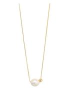 Trust Recycled Pearl Necklace Pilgrim Gold