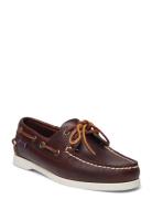 Docksides Portland Waxed W Sebago Brown