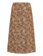 Milana Wrap Skirt Faithfull The Brand Brown