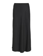 Viellette Hw Long Skirt - Noos Vila Black