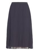 Pleated Solid Skirt French Connection Blue