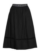 Esluna Midi Skirt - Gots Esme Studios Black