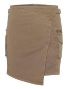 Mirjagz Short Cargo Skirt Gestuz Beige