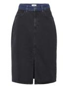 Objbeate Hw Denim Skirt E Aw Fair 23 Object Black