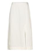 Rel Midi Linen Blend Skirt GANT Cream