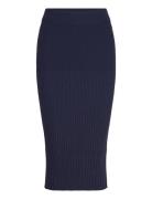 Cecina Rib Knit Skirt Tamaris Apparel Navy