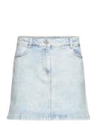 Washed Mini Denim Skirt Stella Nova Blue