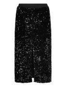 Sequins Midi Skirt Stella Nova Black