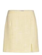 Annali Bouchle Skirt A-View Yellow