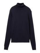 Knit Basic Turtleneck Tom Tailor Navy