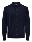 Onswyler Life Reg 14 Shirt Knit Cs ONLY & SONS Navy