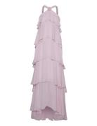 Vmfelicia Sl Ruffle Maxi Dress Exp Vero Moda Pink