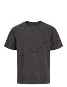 Jjkey Loose Cotton Tee Ss Crew Ln Jnr Jack & J S Black