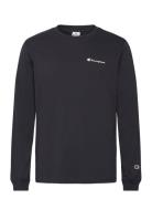 Crewneck Long Sleeve T-Shirt Champion Black