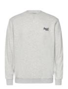 Essential Logo Crew Sweatshirt Superdry Grey