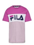 Balimo Blocked Tee FILA Pink