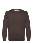 Basic Crewneck Knit Tom Tailor Brown