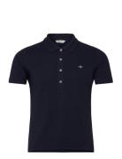 Emb Archive Shield Polo GANT Navy