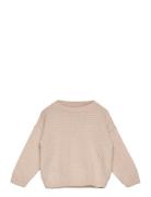 Sweater Solid Knit Huttelihut Beige