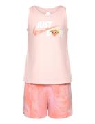 Lil? Fruits Peach Tank & Short Set / Lil? Fruits Peach Tank Nike Pink