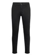 Zeumar Trousers Slim Hyperchino Color Xlite Replay Black