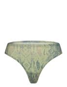 Softstretch Thong / Print CHANTELLE Green