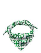 Rhulka Sqaure Scarf Rosemunde Green