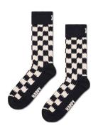 Dizzy Check Sock Happy Socks Black