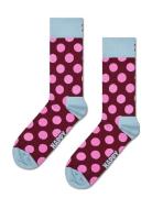 Big Dot Sock Happy Socks Pink