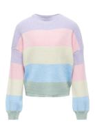 Kogsandy L/S Stripe Pullover Knt Noos Kids Only Patterned