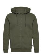 Onsceres Life Zip Thr. Hoodie Sweat ONLY & SONS Green