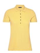 Athleisure Pique-Ss Polo Lauren Ralph Lauren Yellow