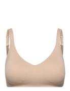 Bra Svea V Neck Top Lindex Beige