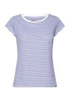 Organic Favorite Stripe Teasy Mads Nørgaard Blue