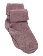 Ida Glitter Socks Mp Denmark Purple