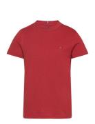 Essential Cotton Reg Fit Tee Ss Tommy Hilfiger Red