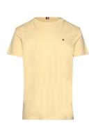 Essential Cotton Reg Fit Tee Ss Tommy Hilfiger Yellow