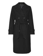 Vmfortunevega Long Trenchcoat Ga Noos Vero Moda Black