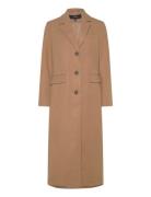 Vmvincemilan Long Coat Boos Cp Vero Moda Beige