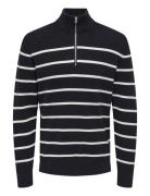 Onsphil Reg 12 Struc Half Zip Knit Noos ONLY & SONS Navy