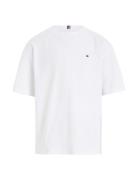 Essential Tee Ss Tommy Hilfiger White