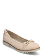 Woms Ballerina Tamaris Beige