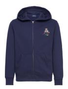 Polo Bear Fleece Full-Zip Hoodie Ralph Lauren Kids Navy