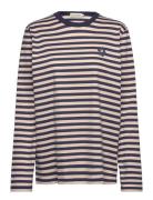 Tasaraita Men Ls Marimekko Beige