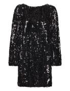 Sequins Mini Dress By Ti Mo Black